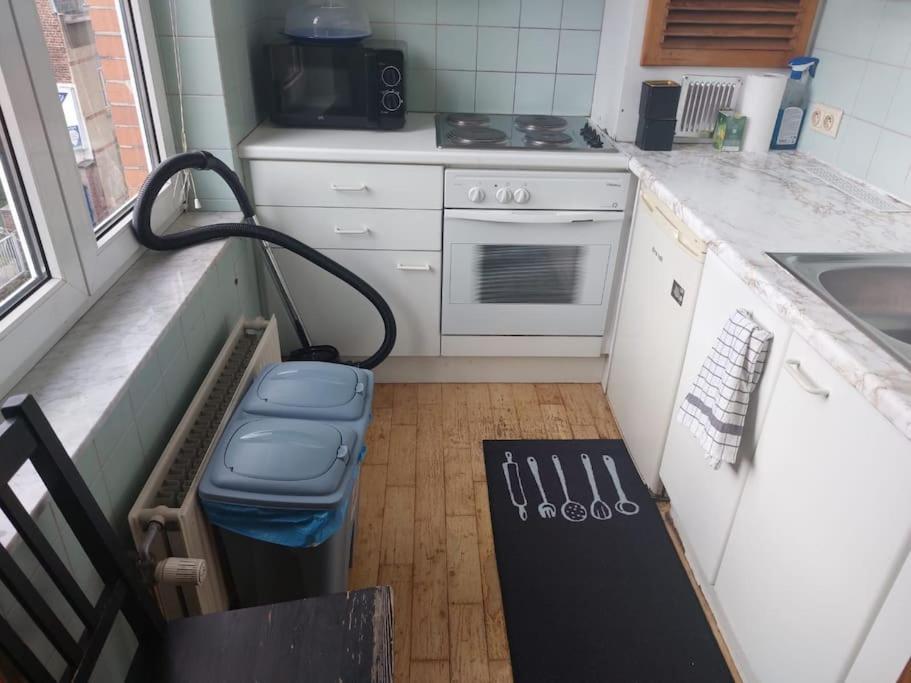 Charming 1-Bedroom Apartment Brussel Bagian luar foto